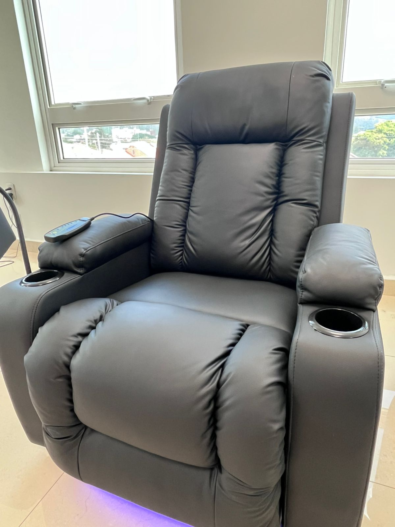 Poltrona em ambiente