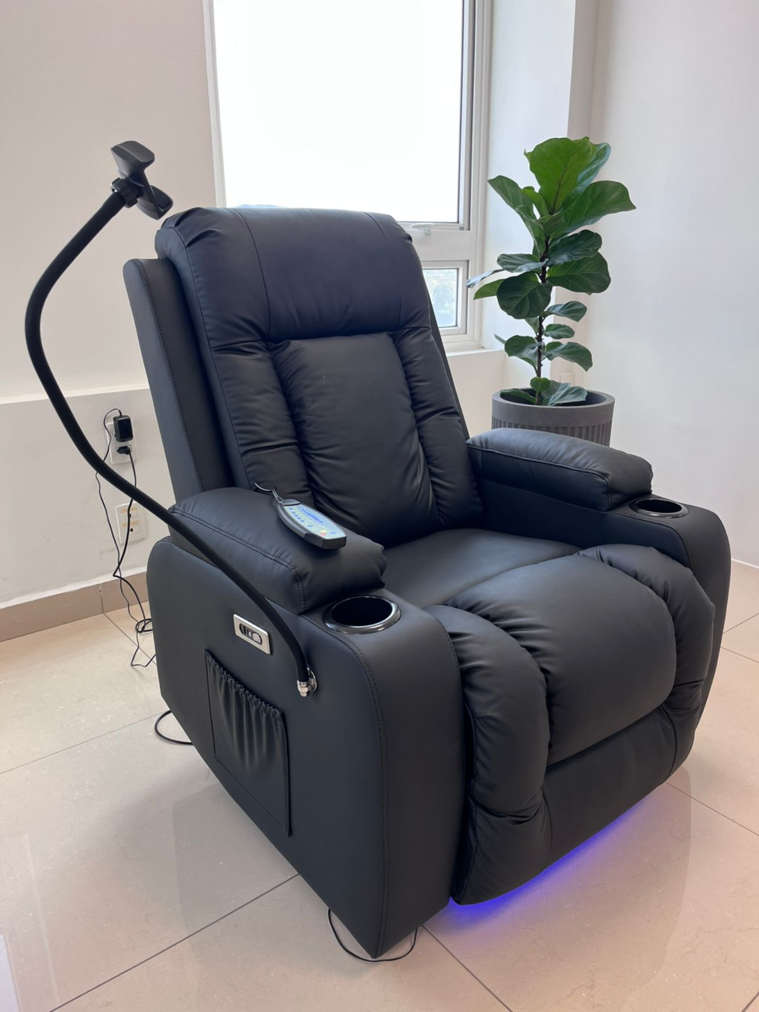 Poltronas Confort Lift em ambiente claro